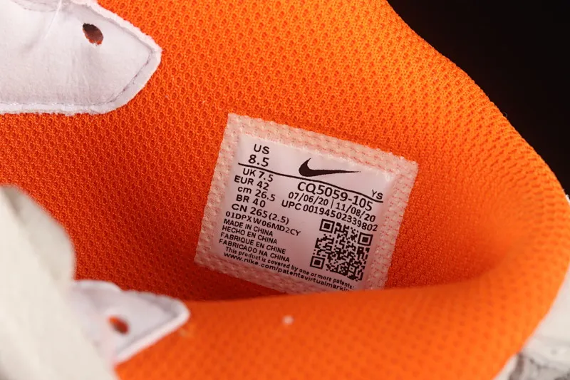 All categories Nk Air Force 1 Air Force series Nk Air Force 1 Mid Air Force mid-top Nk Air Force 1'07 Mid gray orange suede Air Force One mid-top casual sneakers CQ5059-105